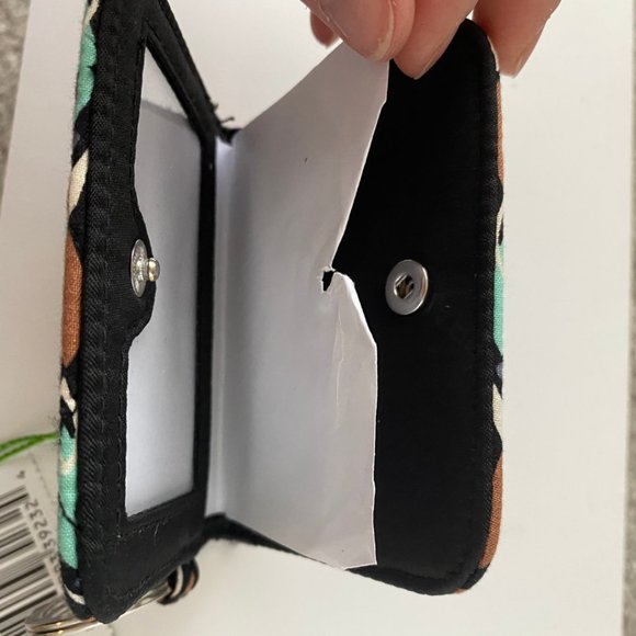 NWT Vera Bradley - Campus Double ID - in *retired pattern* Sierra Stream - Picture 4 of 5